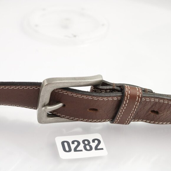 Timberland PRO Mens Belt Size 52 3XL Brown Leather 1 1/2" Wide Casual Work - Picture 13 of 14